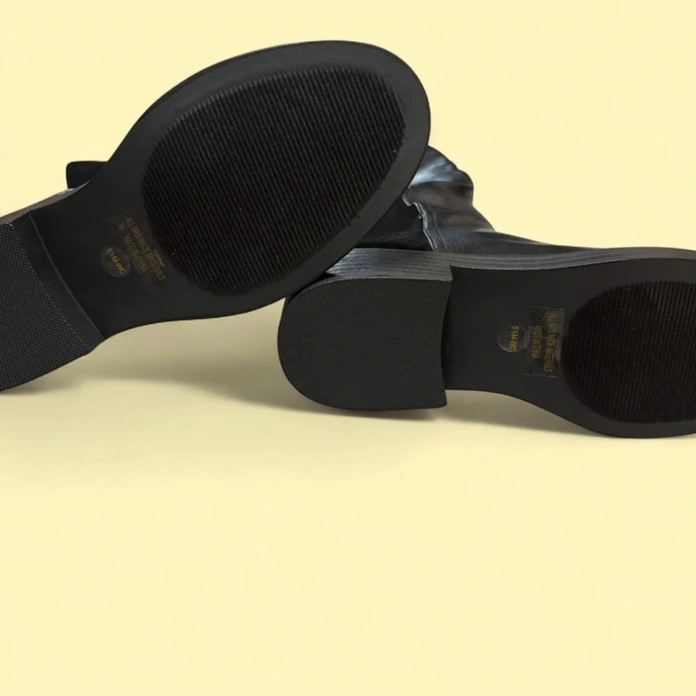 DV Dolce Vita Panna Knee-High Boots Black Wide Calf 6.5 NWT - Picture 3 of 10